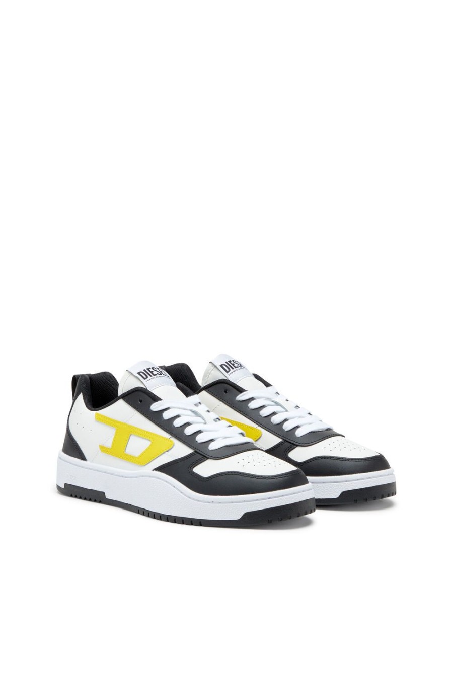 Men Diesel Sneakers | S-Ukiyo V2 Low White/Yellow