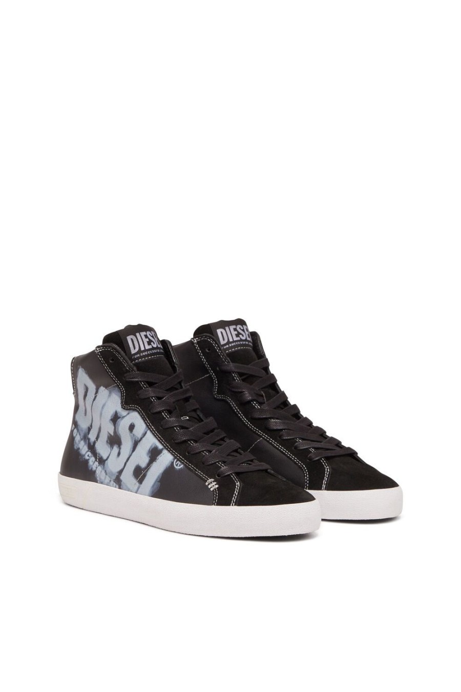 Women Diesel Sneakers | S-Leroji Mid X Black