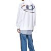 Men Diesel Sweaters | S-Macs-Hood-L4 White