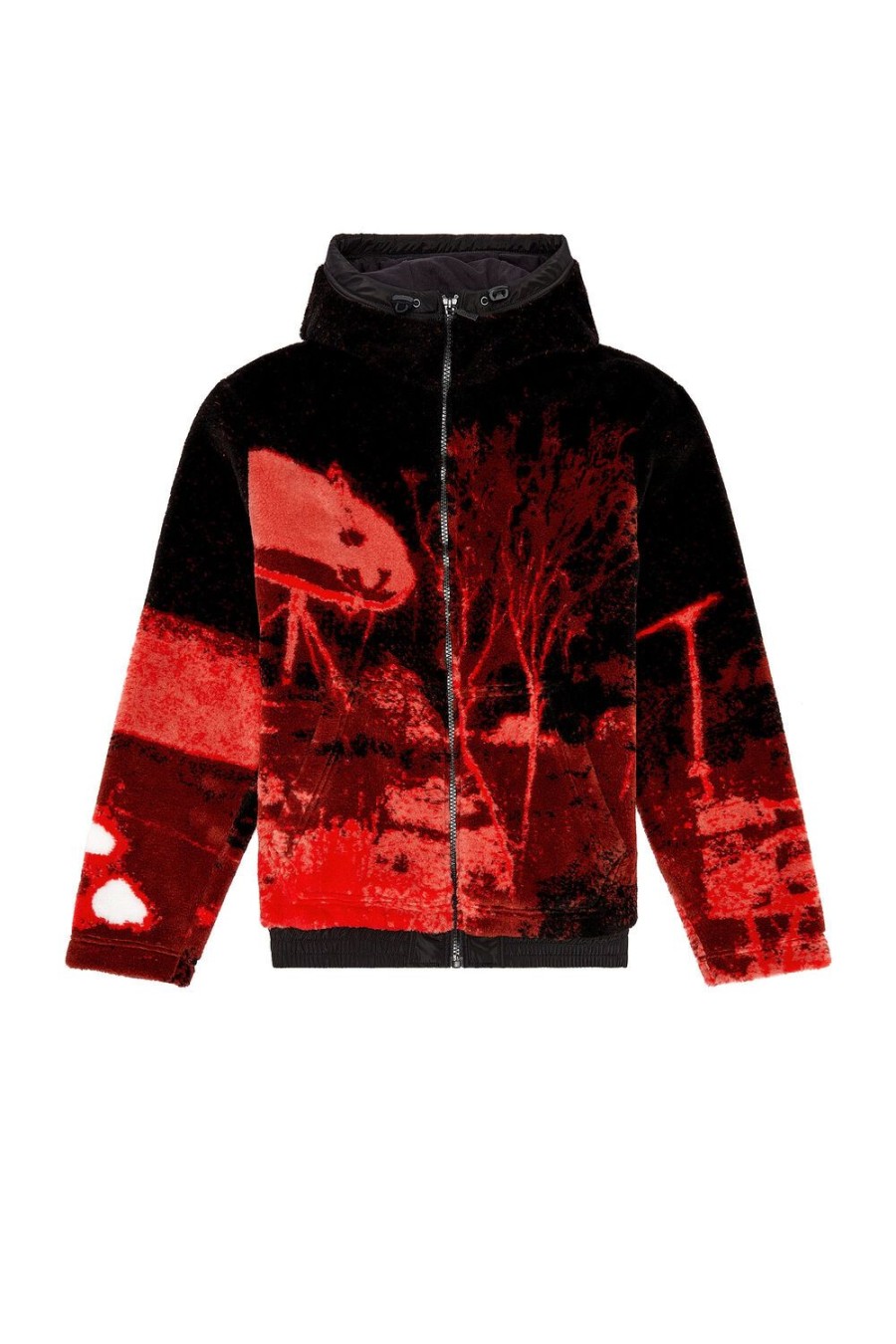 Men Diesel Sweaters | S-Monty Red/Black