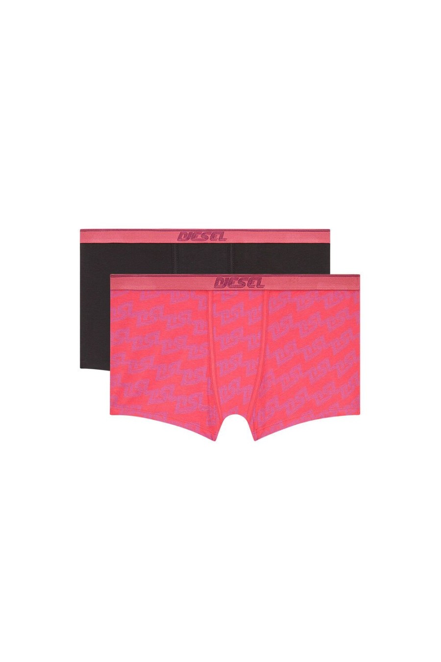 Women Diesel Underwear | Ufpn-Myas-Twopack Pink/Black