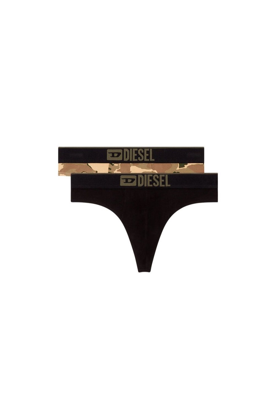 Men Diesel Underwear | Umbx-Damienthreepack Brown/Black