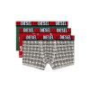 Men Diesel Underwear | Umbx-Damienthreepack Black/Red