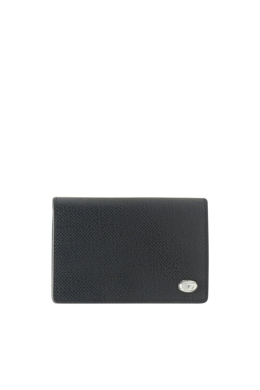 Men Diesel Wallets | Tri-Fold Coin S Black