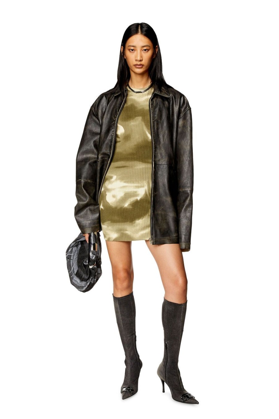 Women Diesel Dresses And Jumpsuits | M-Bonet Military Green