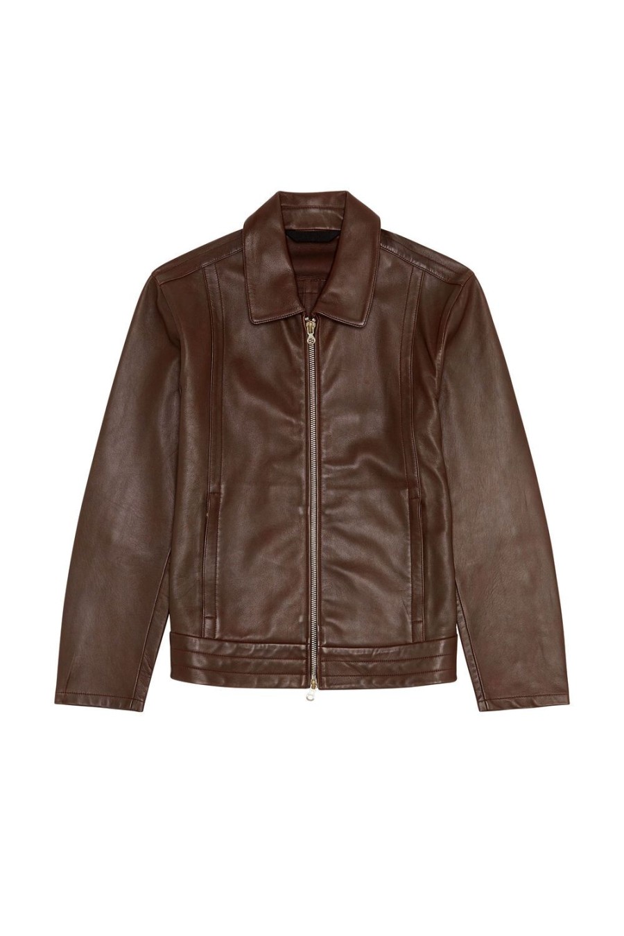 Men Diesel Outerwear And Jackets | L-Hudson Brown