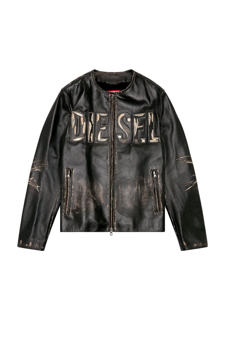 Men Diesel Outerwear And Jackets | L-Met Black