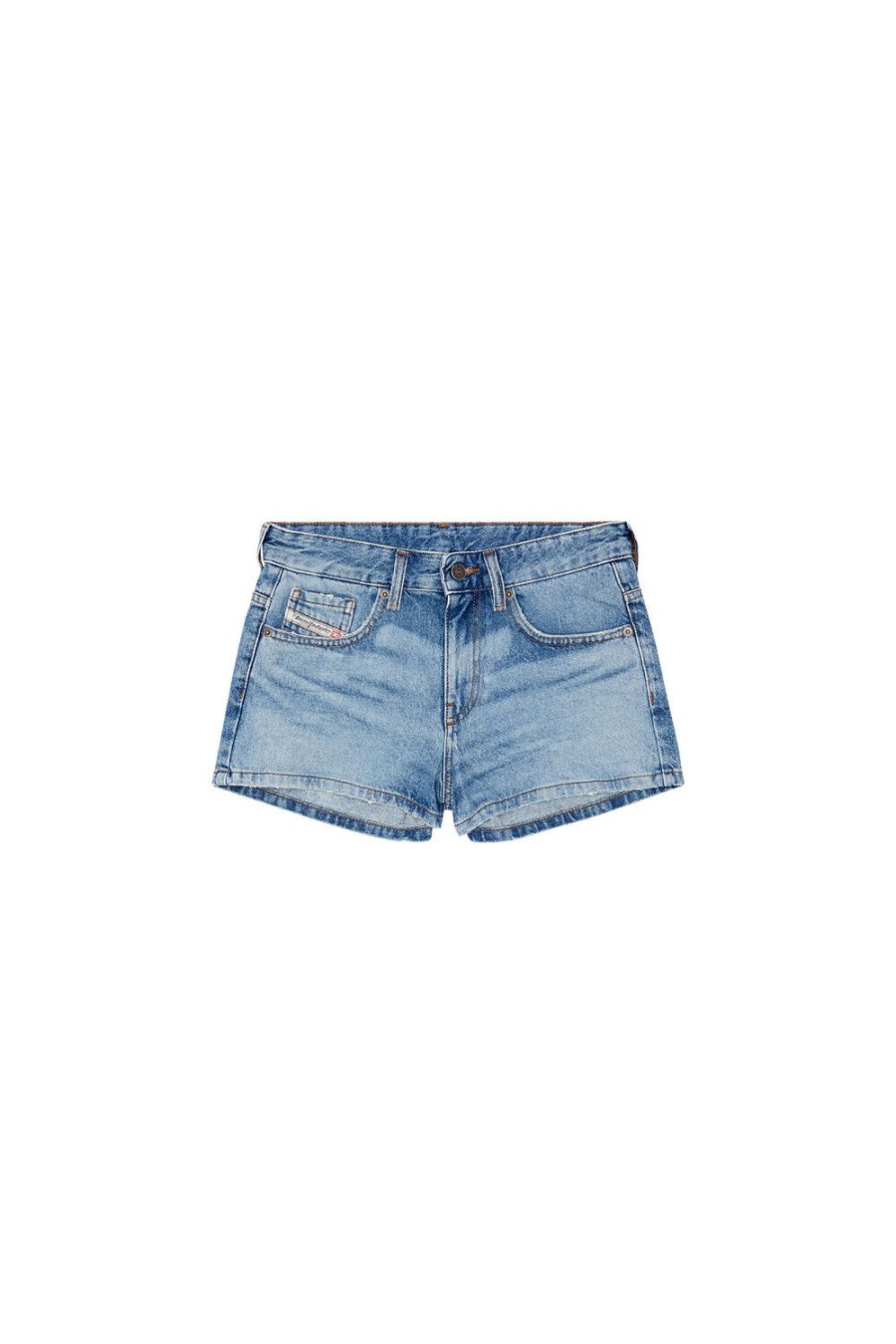 Women Diesel Trousers And Shorts | De-Yuba Light Blue