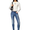 Women Diesel Jeans | Super Skinny Jeans 2017 Slandy 09H90 Medium Blue