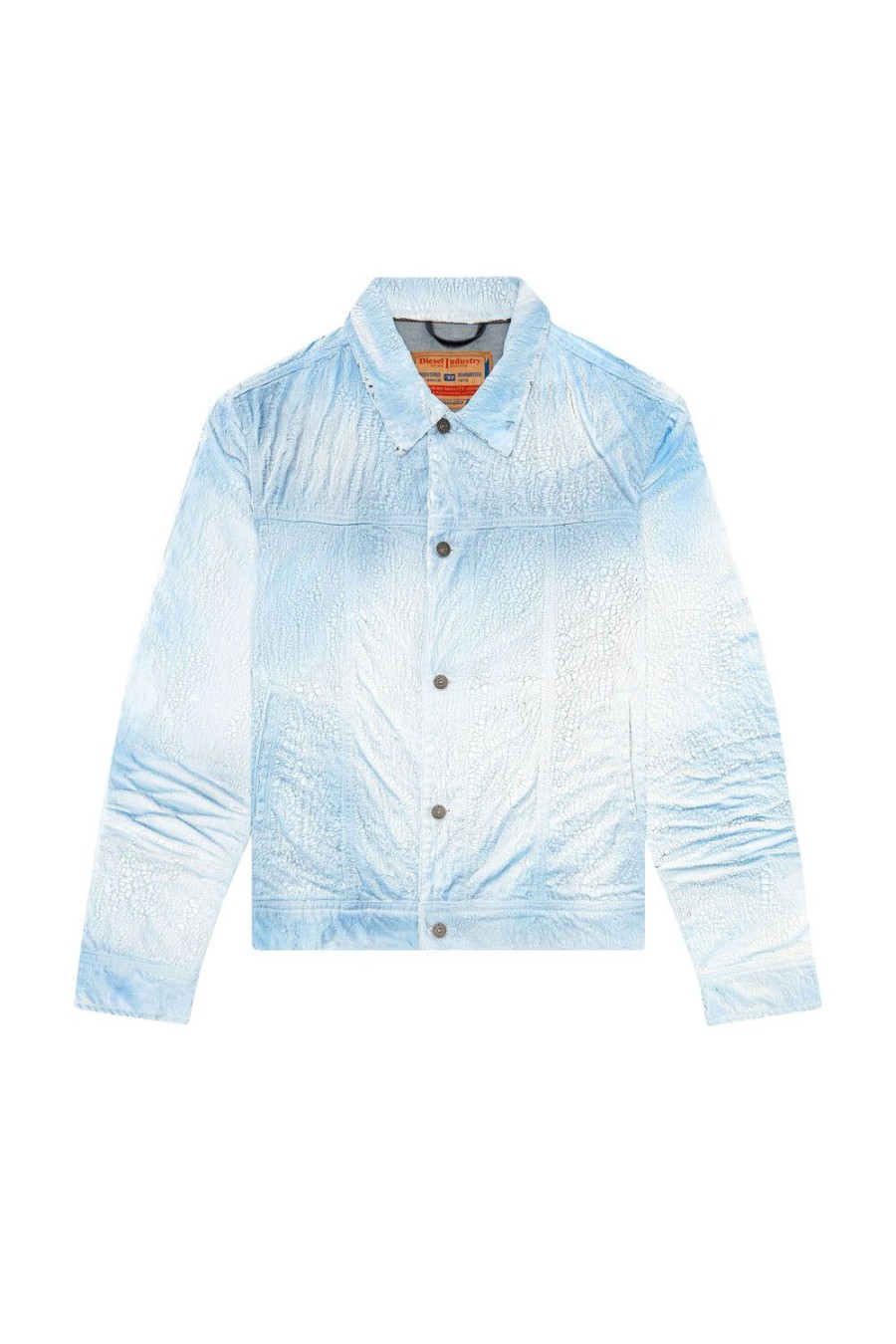 Men Diesel Outerwear And Jackets | D-Bar-Fsd Light Blue