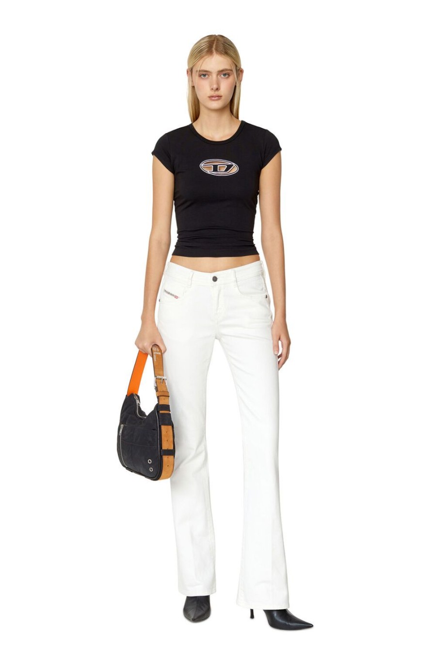 Women Diesel Jeans | Bootcut And Flare Jeans 1969 D-Ebbey 09D63 White