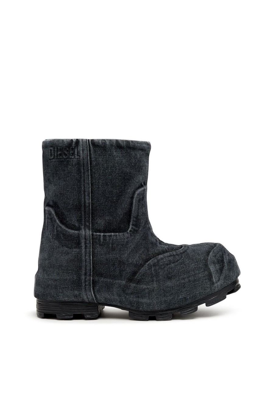 Women Diesel Boots | D-Hammer Ch Md Black