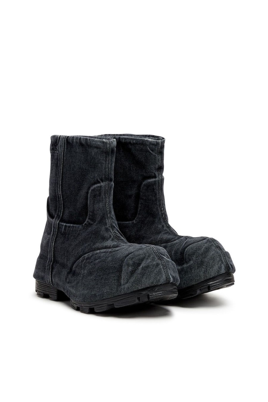 Women Diesel Boots | D-Hammer Ch Md Black