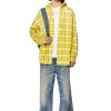 Men Diesel Shirts | S-Dewny-Hood Yellow/Green