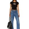 Women Diesel Jeans | Straight Jeans 1999 D-Reggy 068Fg Medium Blue