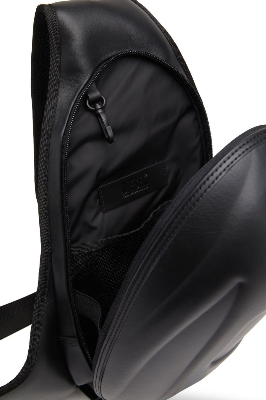 Men Diesel Backpacks | 1Dr-Pod Sling Bag Black