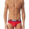 Men Diesel Underwear | Umbr-Andrethreepack Black/Grey