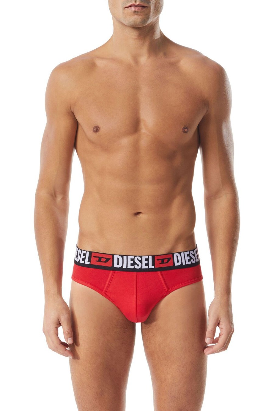 Men Diesel Underwear | Umbr-Andrethreepack Black/Grey