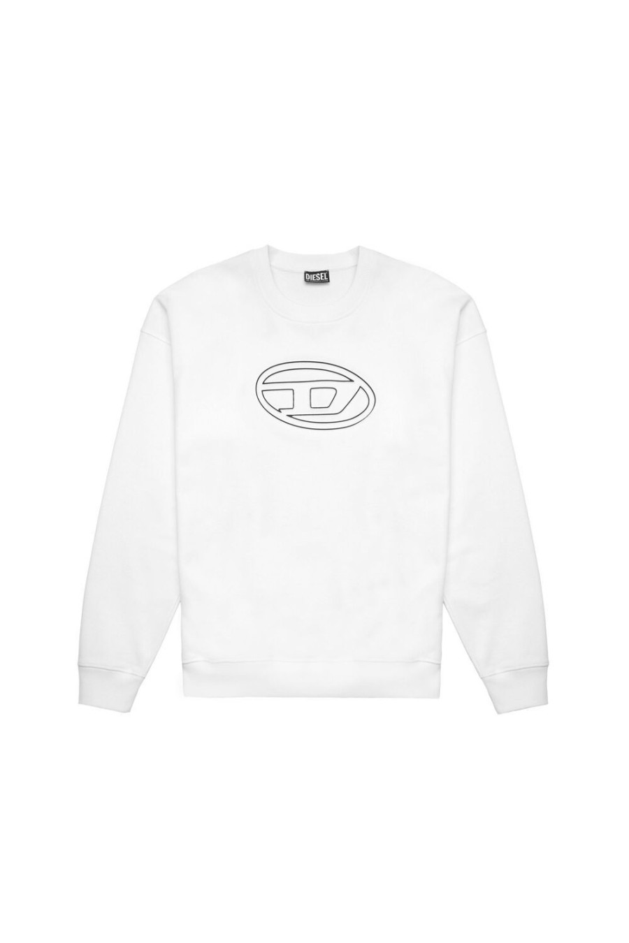 Men Diesel Sweaters | S-Mart-Bigoval White