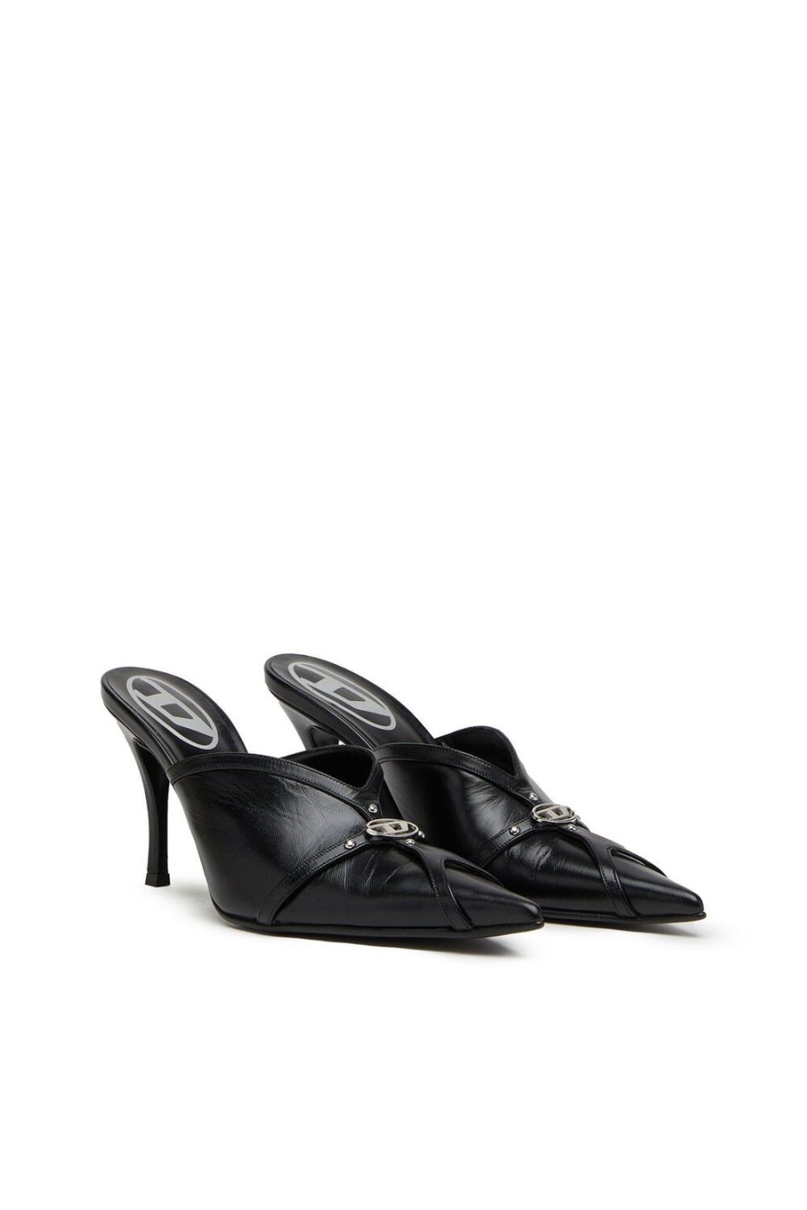 Women Diesel Mules | D-Electra Ml Black