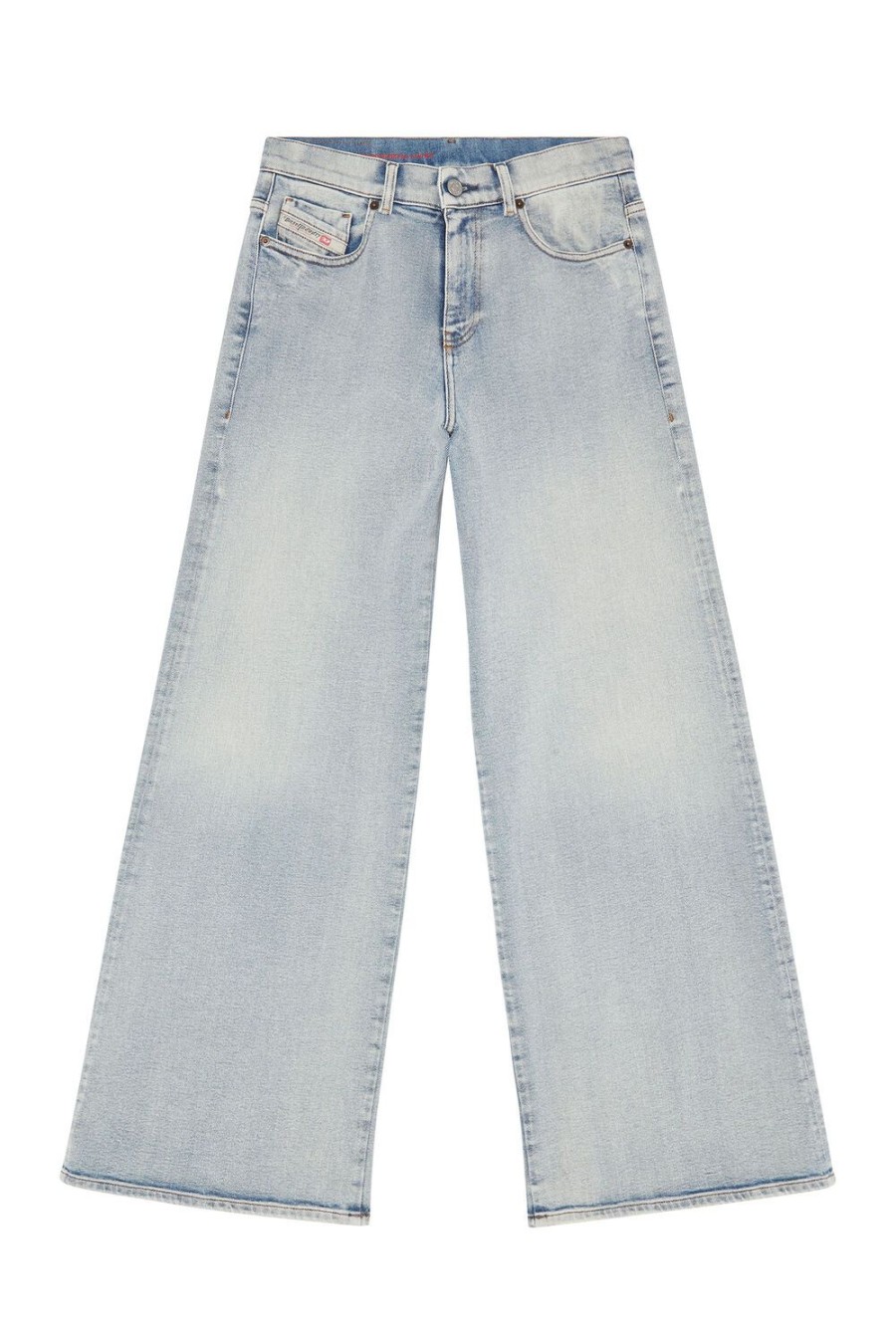 Women Diesel Jeans | Bootcut And Flare Jeans 1978 D-Akemi 9C08L Light Blue