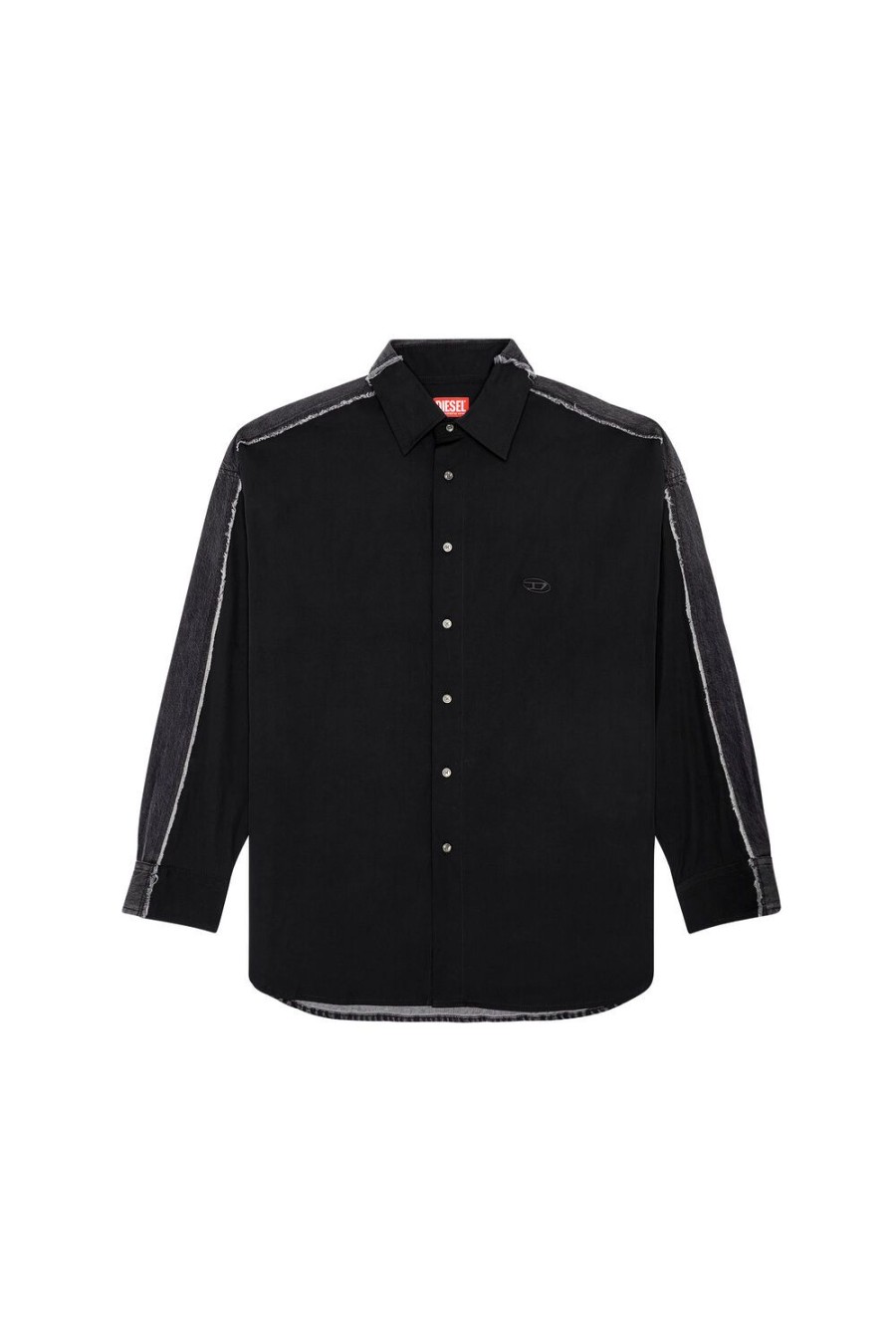 Men Diesel Shirts | S-Warh Black