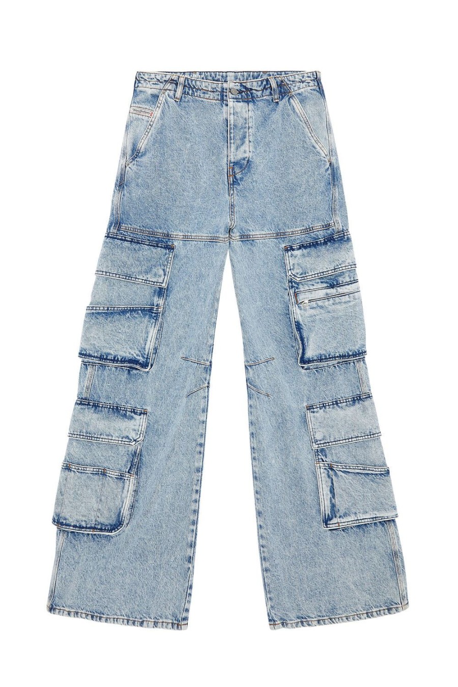 Women Diesel Jeans | Straight Jeans 1996 D-Sire 0Njaa Light Blue