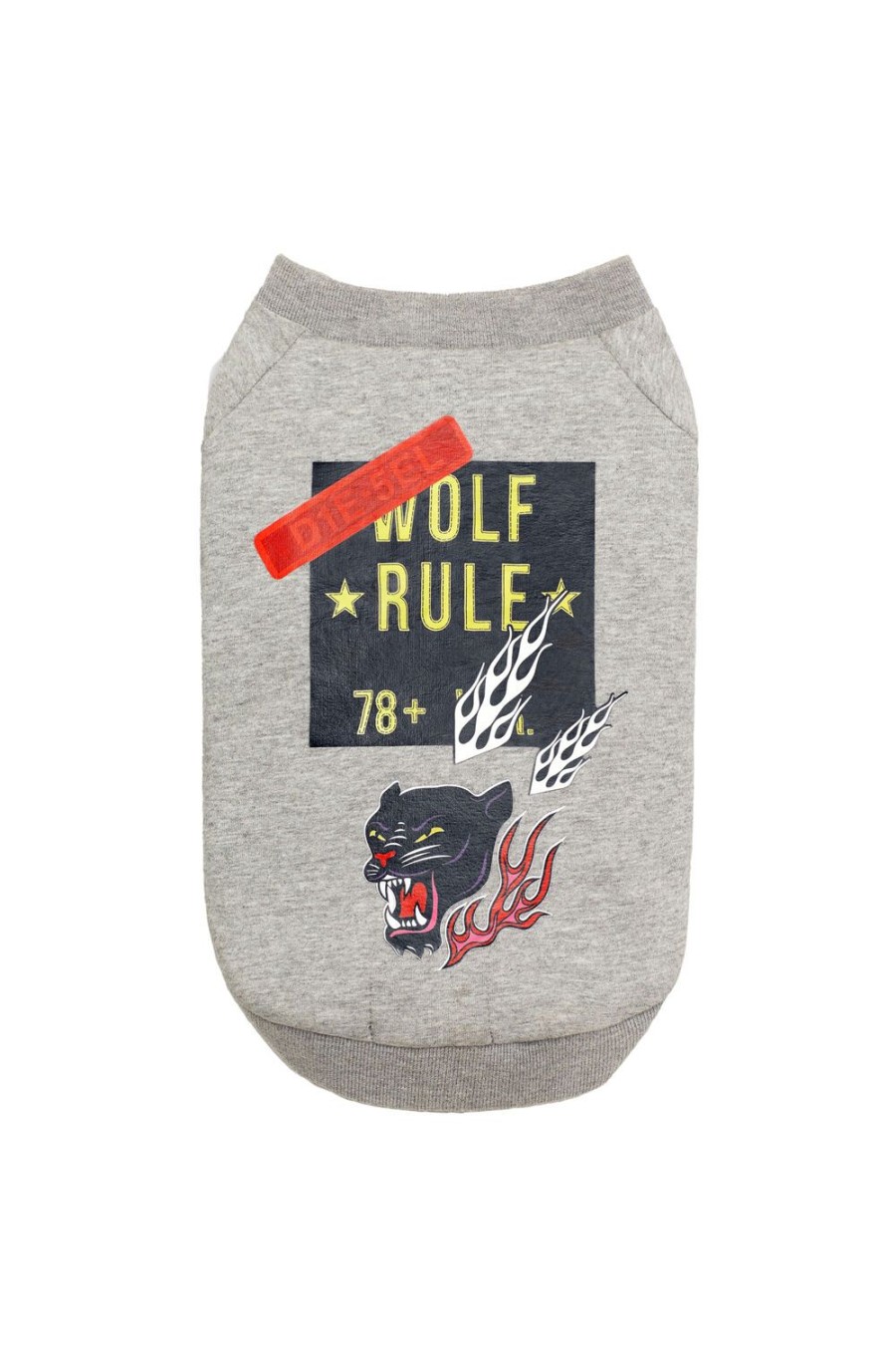 Women Diesel Other Accessories | Pet-Wolf-Gry Grey