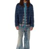 Men Diesel Outerwear And Jackets | W-Hawkyl Blue