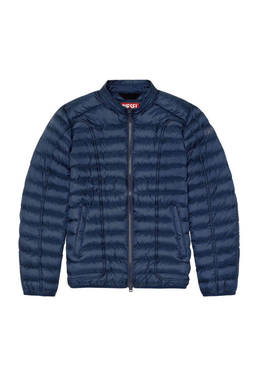 Men Diesel Outerwear And Jackets | W-Hawkyl Blue