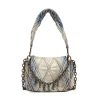 Women Diesel Shoulder Bags | Charm-D Shoulder S Blue/Gold