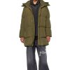 Men Diesel Outerwear And Jackets | W-Rolfys-Long Military Green