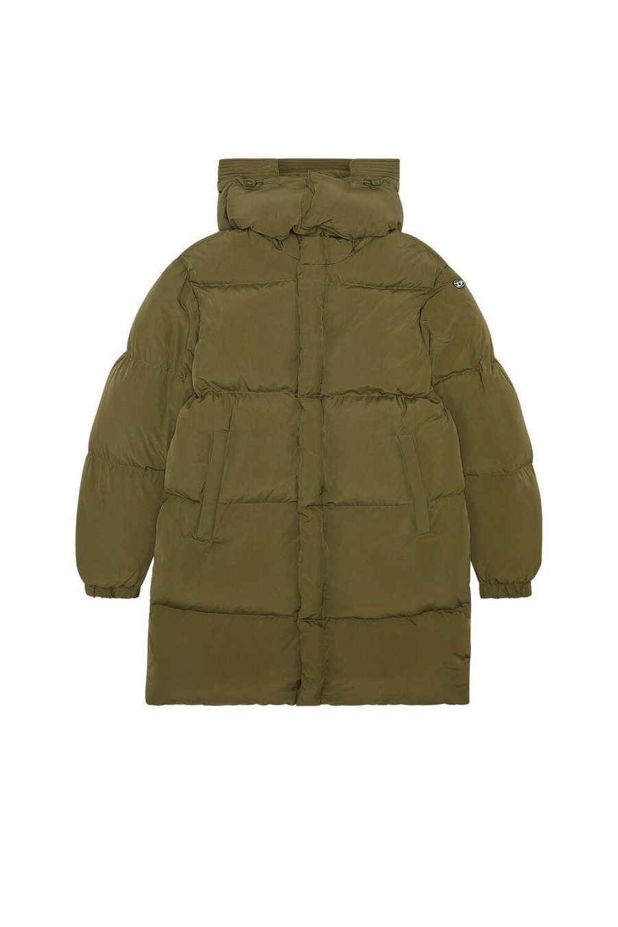 Men Diesel Outerwear And Jackets | W-Rolfys-Long Military Green