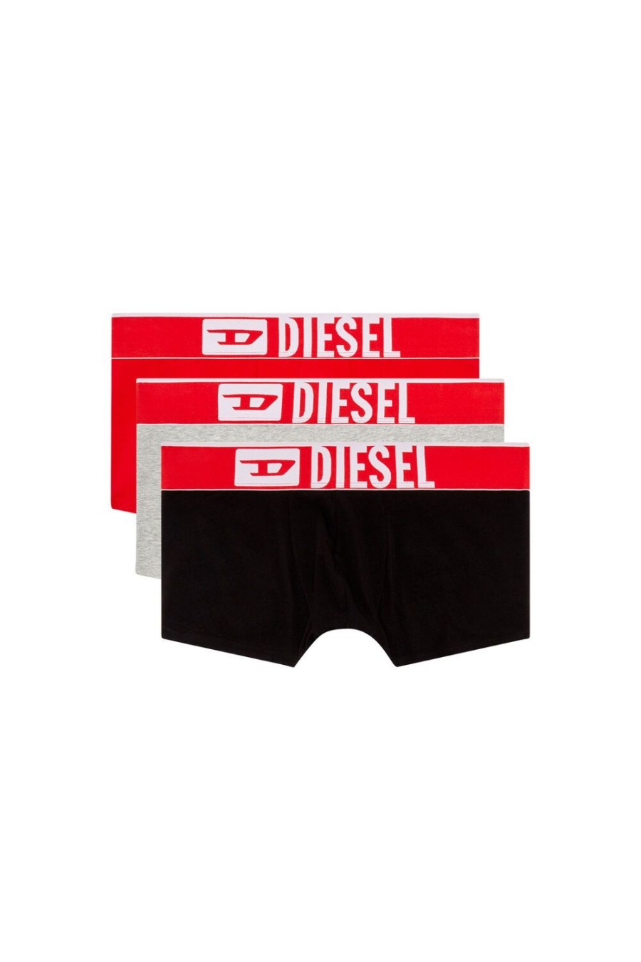 Men Diesel Underwear | Umbx-Damienthreepack-Xl Red/Black