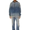 Men Diesel Sweaters | D-Krib-Ne Medium Blue