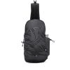 Men Diesel Backpacks | Drape Sling Bag Black