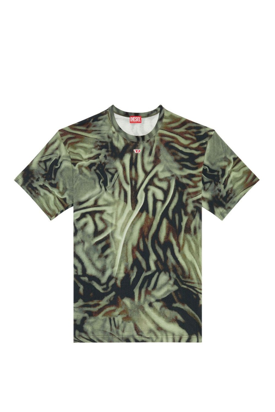 Men Diesel T-Shirts | T-Boxt-N3 Dark Green