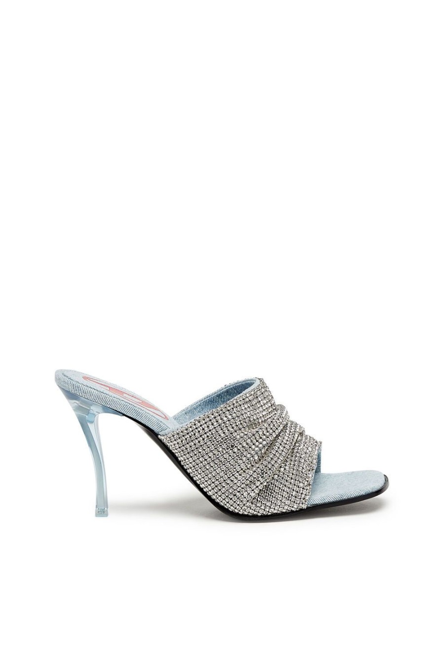 Women Diesel Sandals | D-Sydney Sdl S Silver