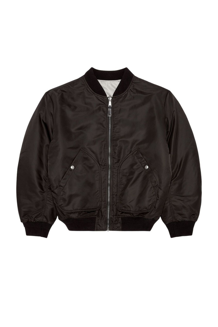 Men Diesel Outerwear And Jackets | J-Mattan Black