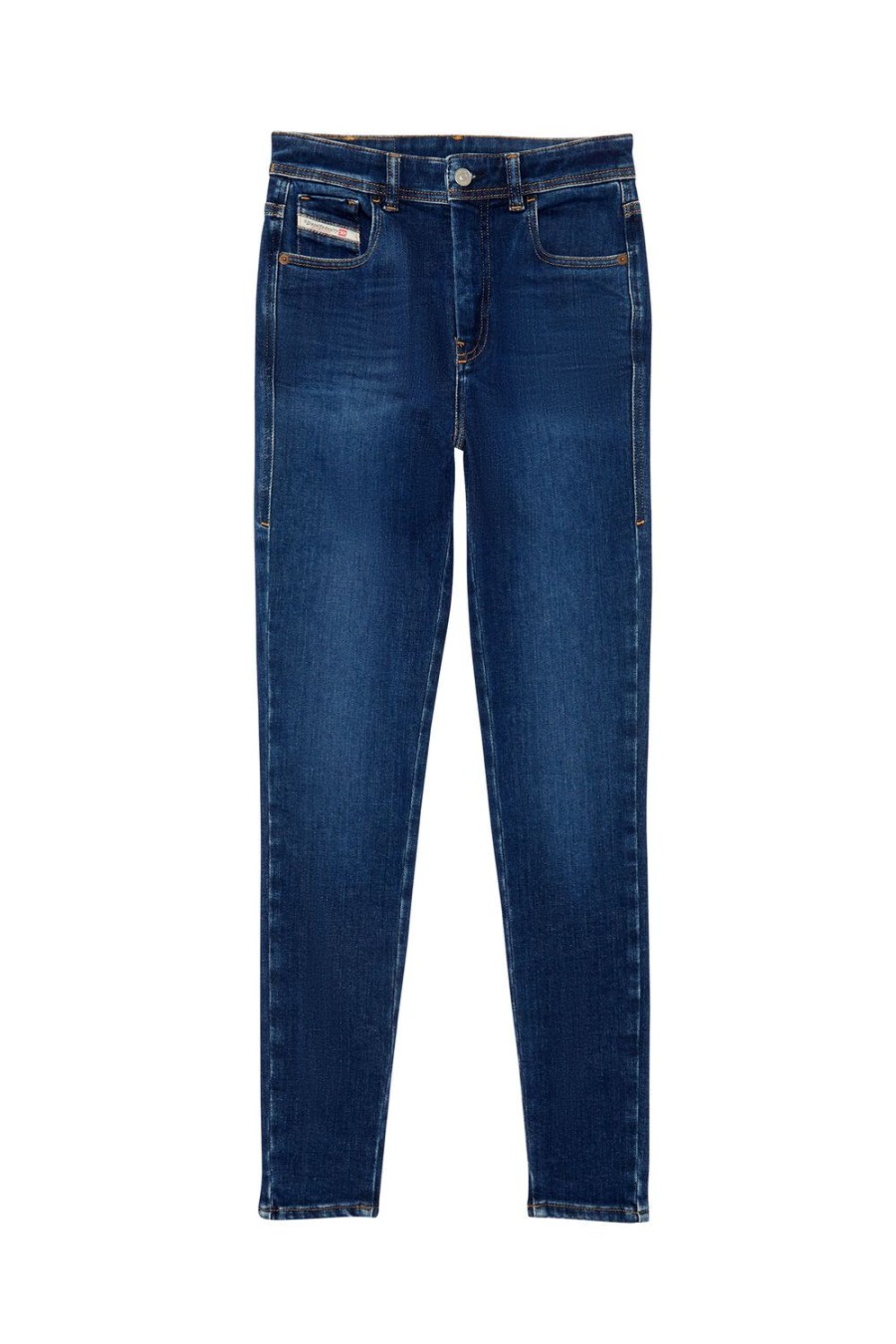 Women Diesel Jeans | Super Skinny Jeans 1984 Slandy-High 09C19 Dark Blue