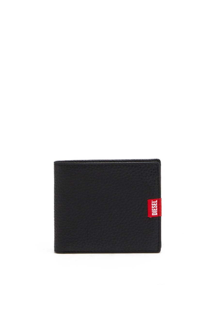 Men Diesel Wallets | Bi-Fold Coin S Black