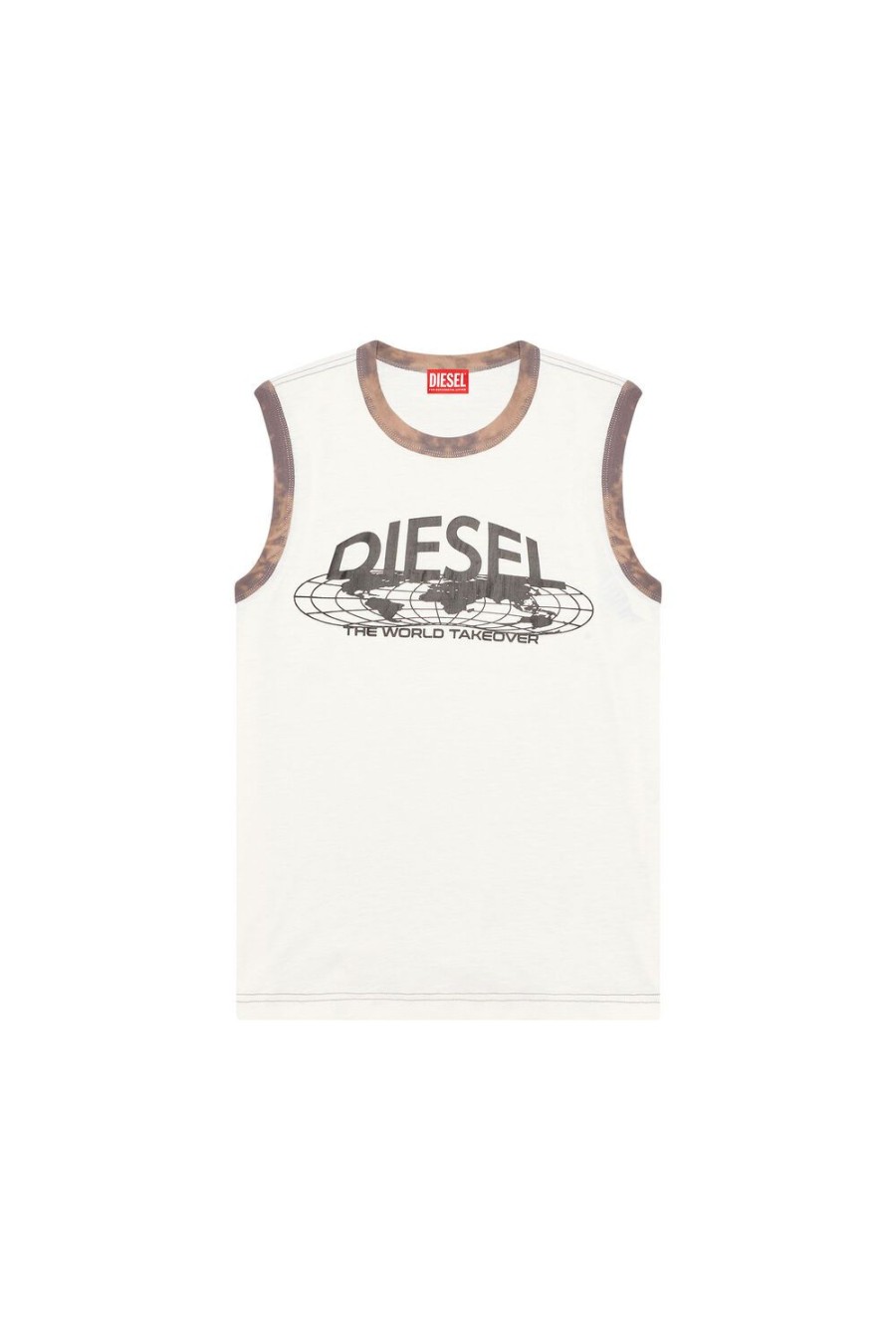 Men Diesel T-Shirts | T-Bisco-L1 White