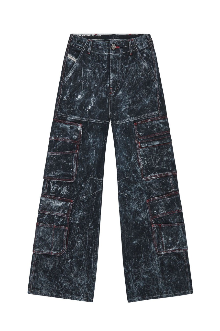 Women Diesel Jeans | Straight Jeans 1996 D-Sire 0Emac Black/Dark Grey