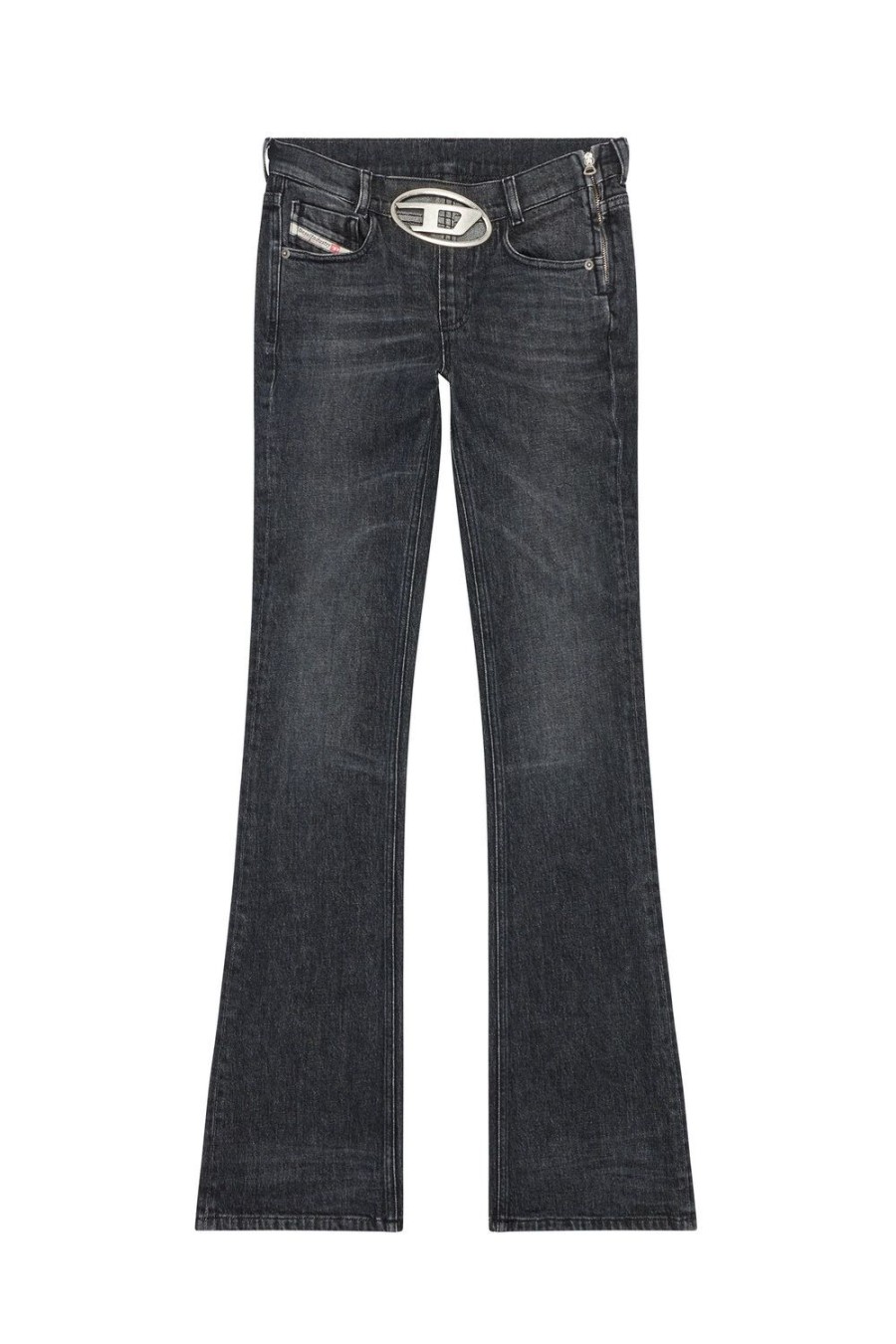 Women Diesel Jeans | Bootcut And Flare Jeans 1969 D-Ebbey 0Ckah Black/Dark Grey