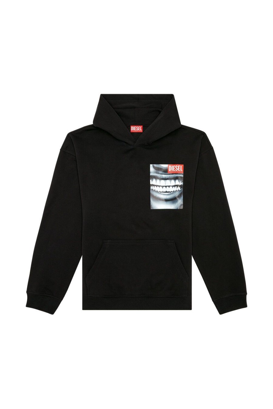 Men Diesel Sweaters | S-Nabel-Hood-Face Black