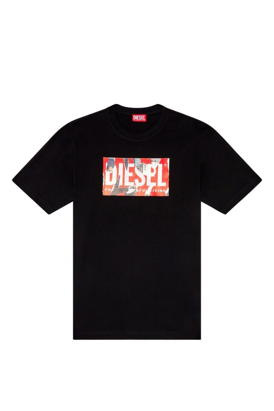 Men Diesel T-Shirts | T-Just-L13 Black