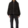 Men Diesel Outerwear And Jackets | D-Hennes Jogg Black