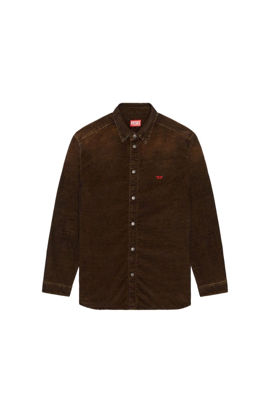 Men Diesel Shirts | D-Simply-Over Brown