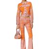 Women Diesel Outerwear And Jackets | De-Slimmy-S Orange/Pink