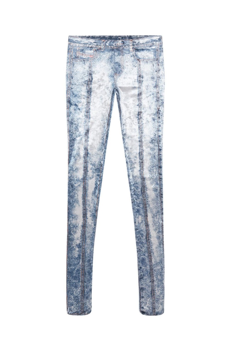 Women Diesel Trousers And Shorts | P-Kolvet Blue